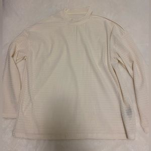Open-shoulder Long sleeve Top